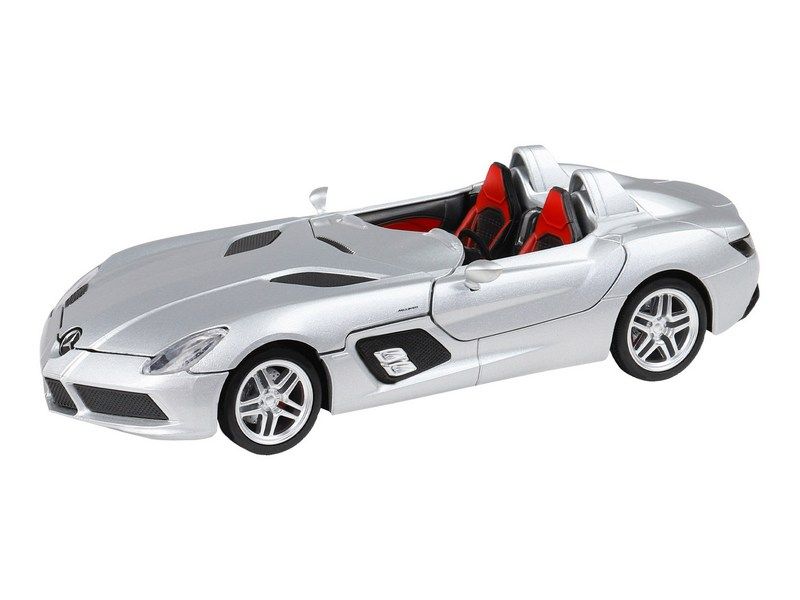 Машина "АВТОПАНОРАМА" Mercedes-Benz SLR McLaren Stirling Moss, 1/24, в/к 24,5*12,5*10,5 см