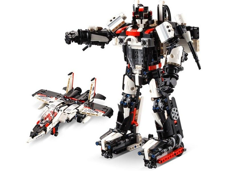 Радиоуправляемый конструктор CaDA 2 в 1 трансформер F15-EagleBot (917 деталей)