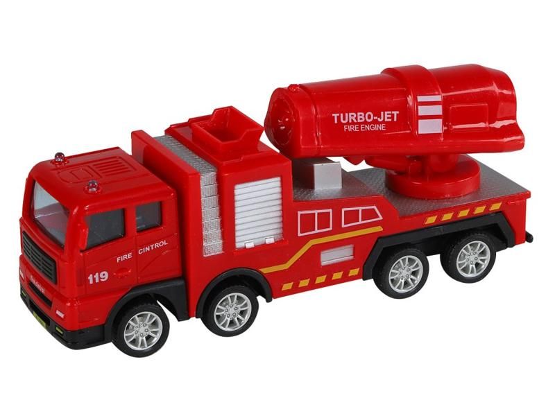 Машина AUTODRIVE Пожарная 16,5см инерционная, в/п 26,4*4*18,5см, ,
