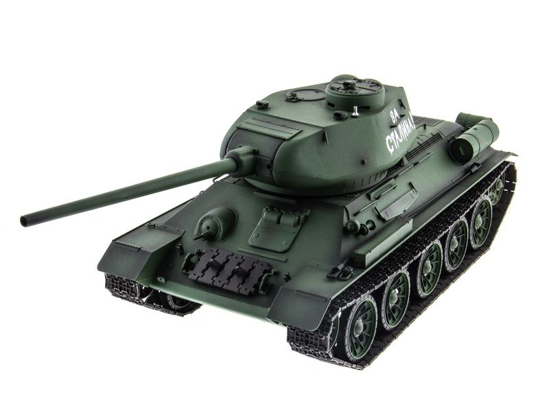 Радиоуправляемый танк Heng Long T-34/85 UpgradeA V6.0 2.4G 1/16 RTR