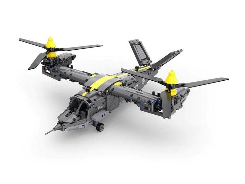 Конструктор CaDA конвертоплан Tiltrotor Aircraft (1436 деталей)