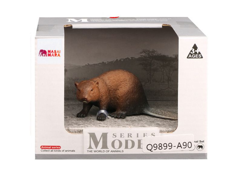 Фигурка игрушка MASAI MARA MM211-175 серии "Мир диких животных": Бобер