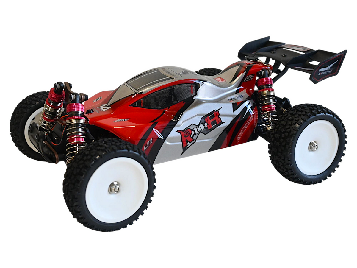 Радиоуправляемая багги Remo Hobby (красный) 4WD 2.4G 1/14 RTR