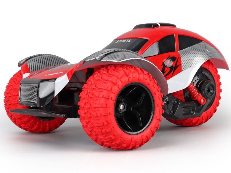 Радиоуправляемая машинка-перевертыш ZhengGuang Leopard DRIFT 2.4G 1/14 RTR (красная) + Ni-Cd и З/У