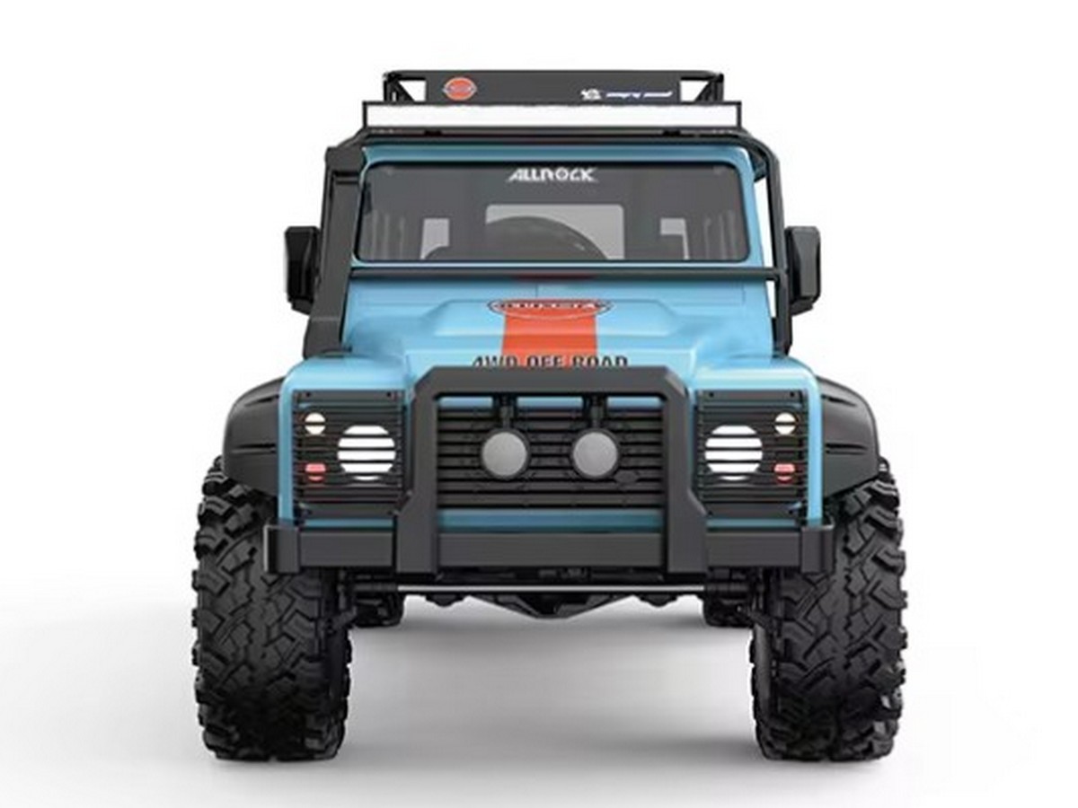 Радиоуправляемый краулер MJX Hyper Go H8H Refreshed Edition (голубой) Brushless 4WD 2.4G LED 1/8