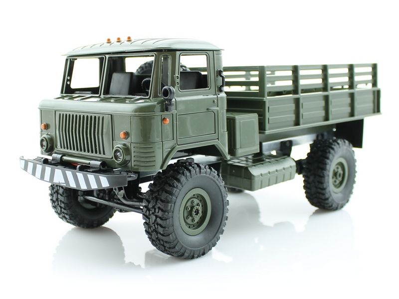 Радиоуправляемая машина WPL B-24 грузовая (зеленая) 4WD 2.4G 1/16 KIT
