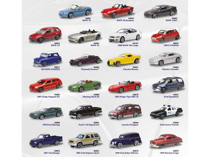Машинка Motormax в ассортименте 1:64 в/к