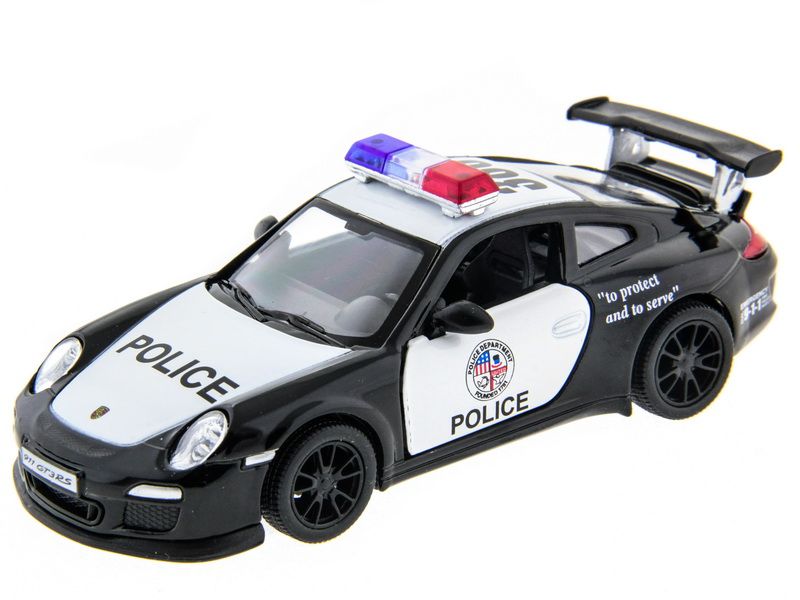 Машина Kinsmart 1:36 Porsche 911 GT3 RS (Police) в асс. инерция (1/12шт.) б/к