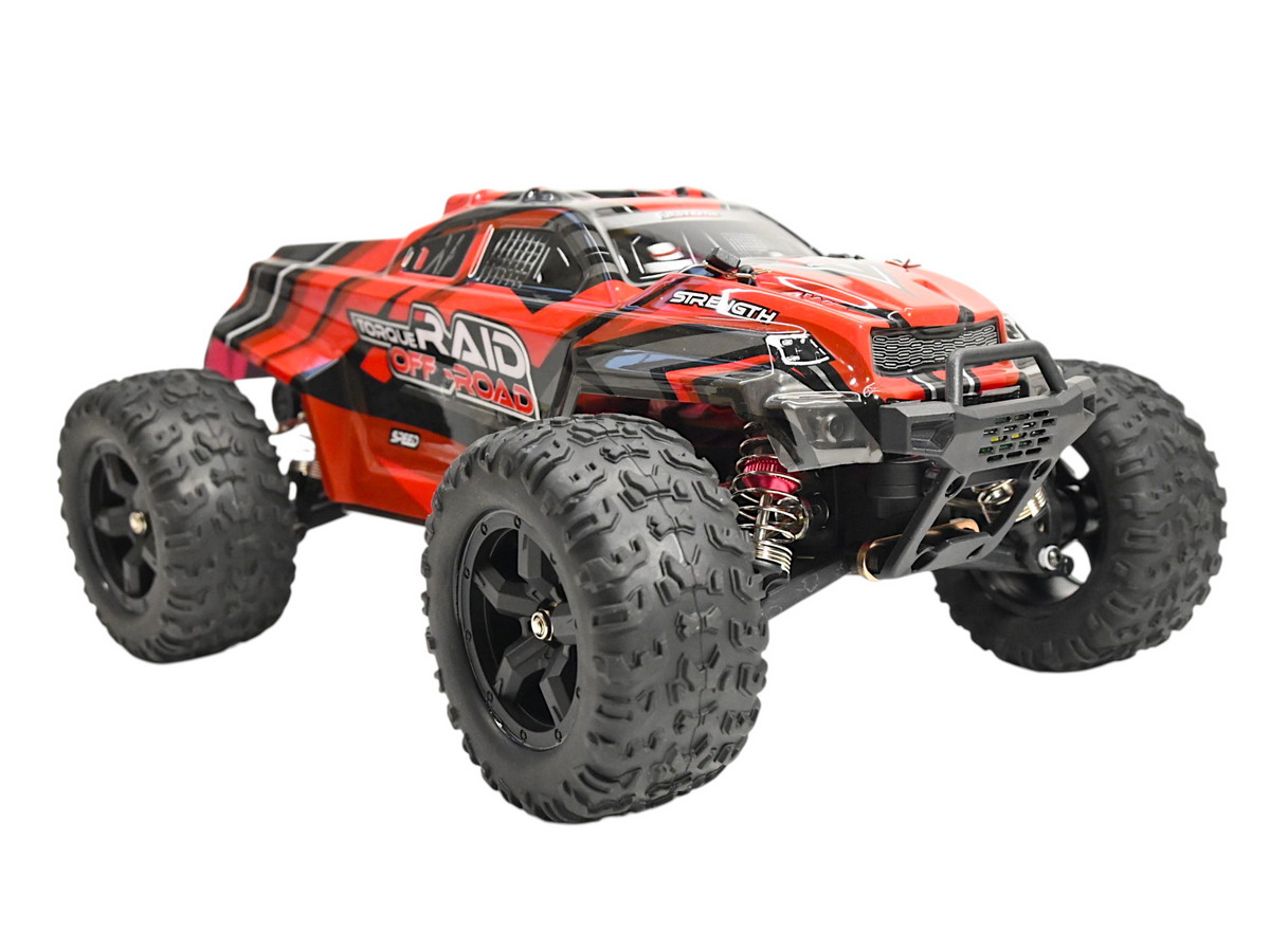 Радиоуправляемый монстр Remo Hobby (красный) 4WD 2.4G 1/14 RTR