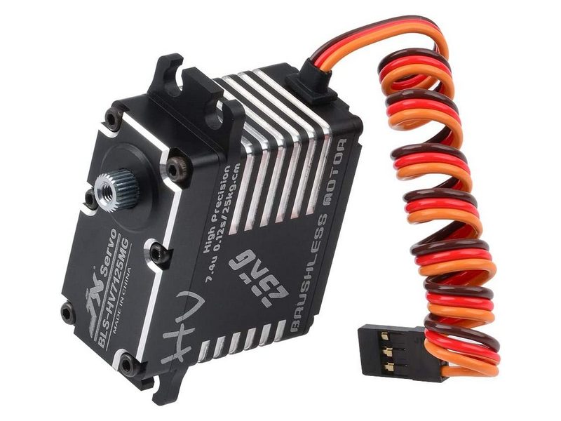 Сервомашинка цифровая JX Servo BLS-HV7125MG (71г/25.8/0.12/7.4V) бесколлекторная, Full metal