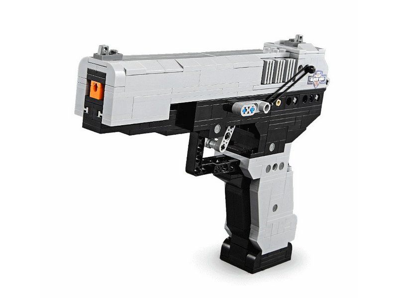 Конструктор CaDA deTech пистолет MK 23 (412 деталей)