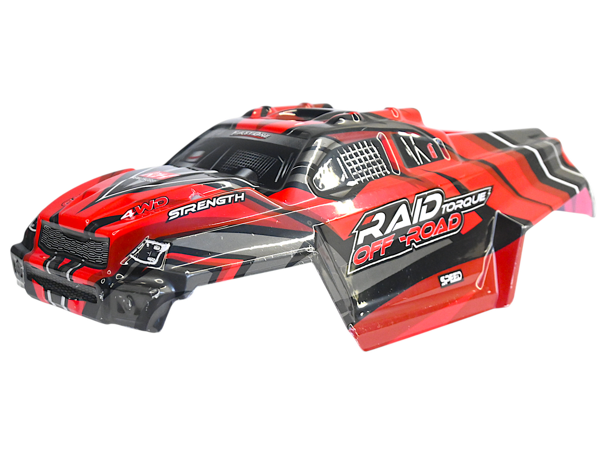 Красный кузов для монстра Remo Hobby RH1431, RH1435, 1/14