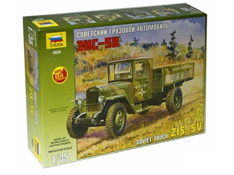 Сборная модель ZVEZDA Грузовик "ЗиС-5", 1/35