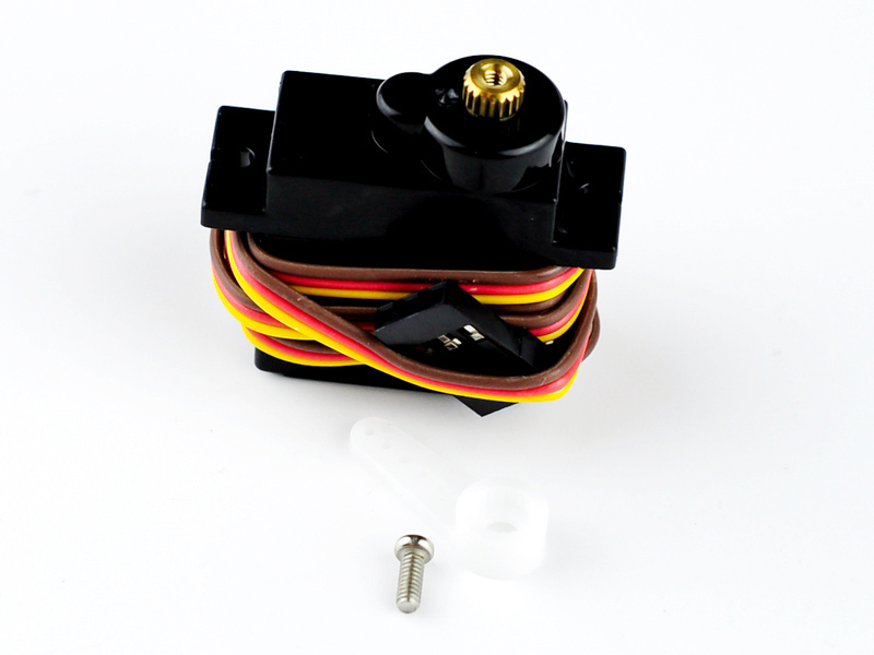 Сервомашинка 9g для планера Top RC Lightning V2 (закрылки), провод 400мм
