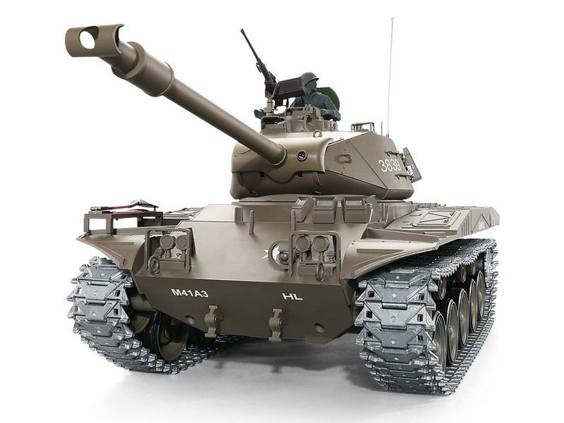 Радиоуправляемый танк Heng Long M41 "Walking Bulldog" Professional V6.0 2.4G 1/16 RTR