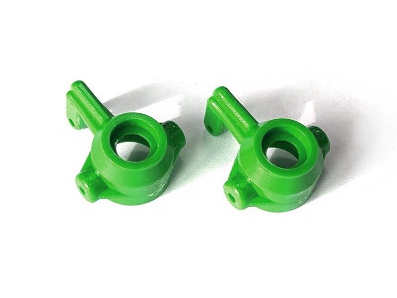 Капролоновые поворотные кулаки для Remo Hobby 1/16, зеленые, тюнинг (2 шт)